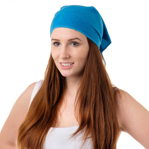 Бандана флисовая однотонная квадратная