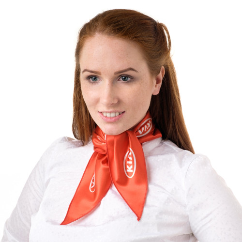 Косынка атласная с полной запечаткой