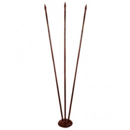 Подставка напольная с основанием Блин, 3 штока