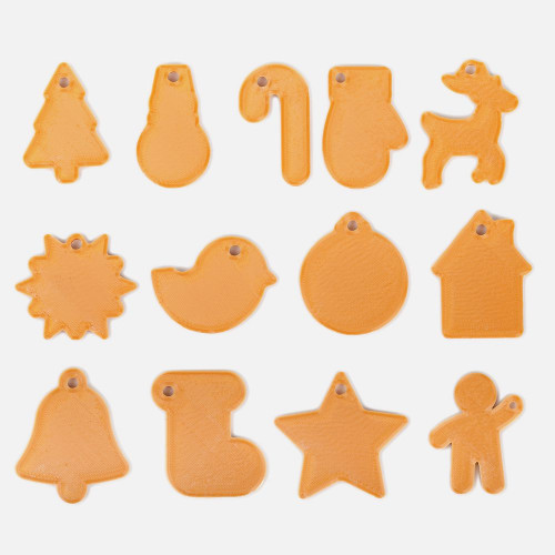 Мини-подвеска «Пряник», 3D-печать на заказ, звездочка