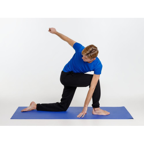 Коврик для фитнеса Flatland, синий