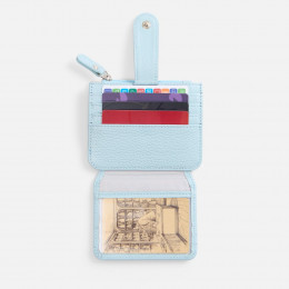 Картхолдер на молнии Unison, голубой