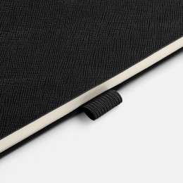 Ежедневник Lungo, недатированный, черный