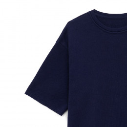 Джемпер с коротким рукавом Siluetti Volumica, темно-синий