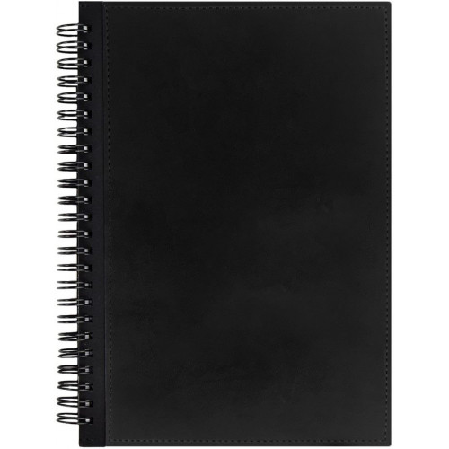 Ежедневник Notera Maxi, недатированный, черный