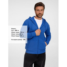 Толстовка унисекс Carter, ярко-синяя (royal)