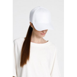 Бейсболка C1, белая