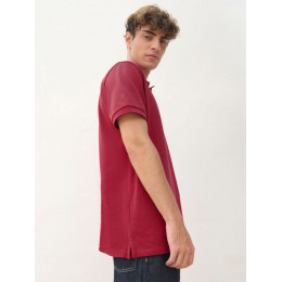 Рубашка поло унисекс Pacific, розовая (лососевая)