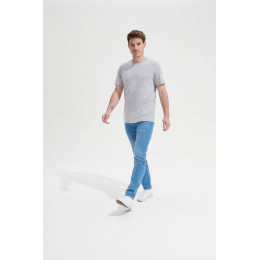 Футболка унисекс Tuner, светло-серый меланж