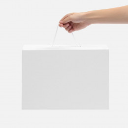 Коробка складная New Case Fold, белая