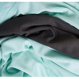 Футболка спортивная унисекс Vortex, зелено-голубая