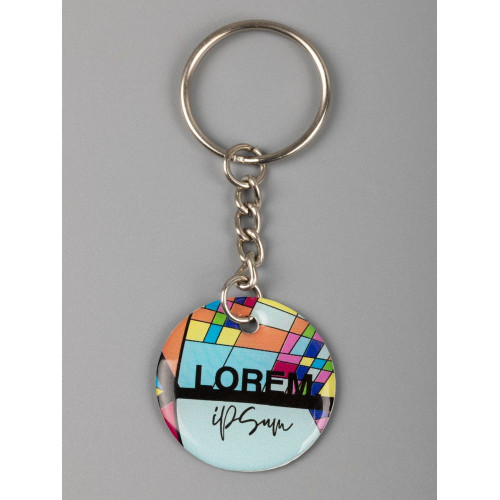 Брелок с полимерным покрытием Harz на заказ