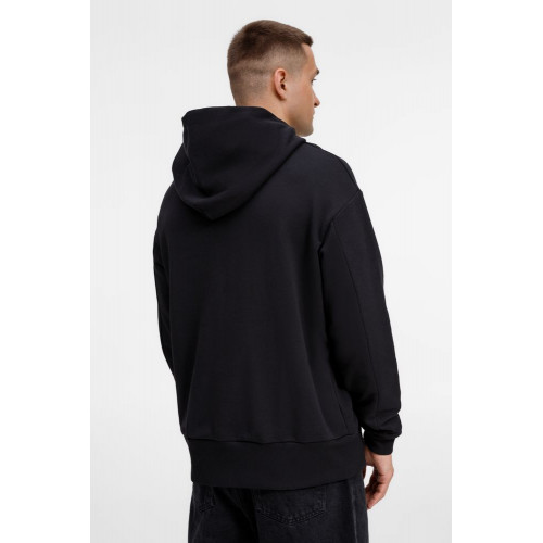 Худи оверсайз унисекс Kosmos, черное