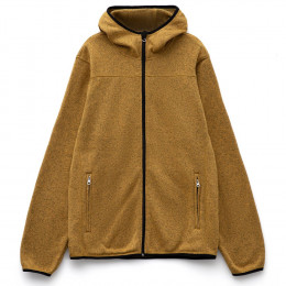 Куртка с капюшоном унисекс Gotland, горчичная