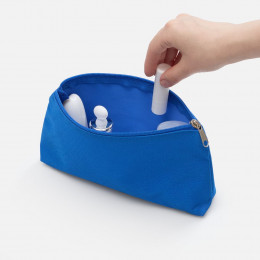 Косметичка Looksi, синяя