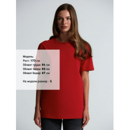 Футболка унисекс Streetwise, красная