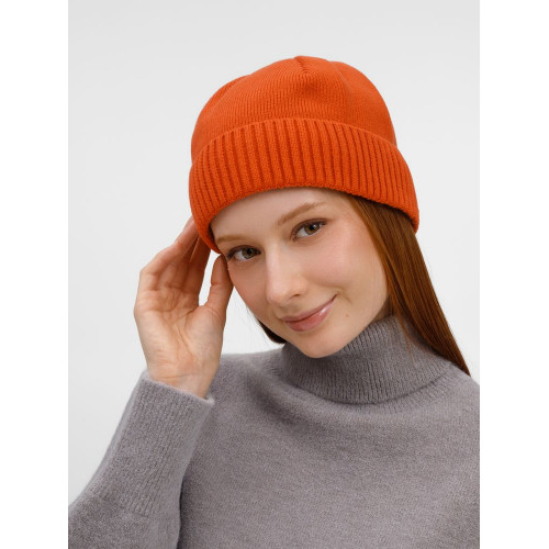 Шапка ComFleece, темно-оранжевая (кирпичная)