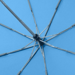 Зонт складной AOC, голубой