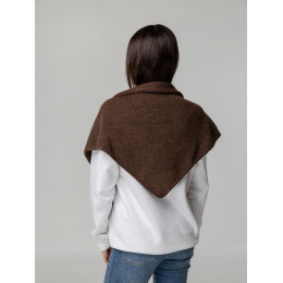 Косынка Dalia, темно-коричневая