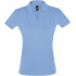 Рубашка поло женская Perfect Women 180 голубая