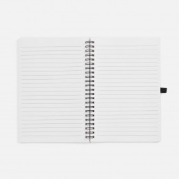 Блокнот на пружине Stone Line, белый