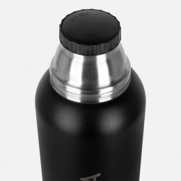 Термос Relaxika 1600 со стикерпаком, черный