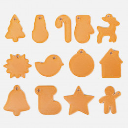 Мини-подвеска «Пряник», 3D-печать на заказ, елочка