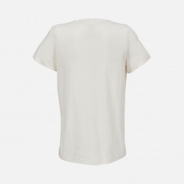 Футболка женская Regent Women с V-образным вырезом, молочно-белая