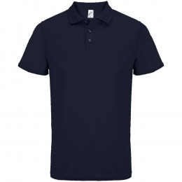 Рубашка поло унисекс Pitcher, кобальт (темно-синяя)