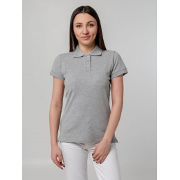 Рубашка поло женская Virma Premium Lady, серый меланж