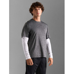 Футболка спортивная унисекс Storm, серая