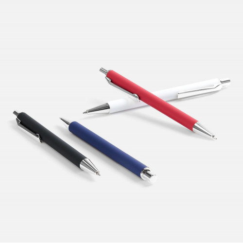 Ручка шариковая Lobby Soft Touch Gold, черная