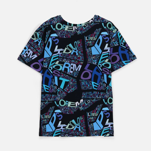 Футболка унисекс Senti с полной запечаткой на заказ