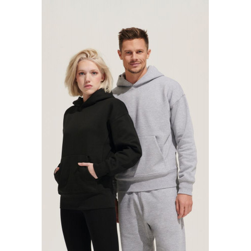 Худи оверсайз унисекс Origin, черное