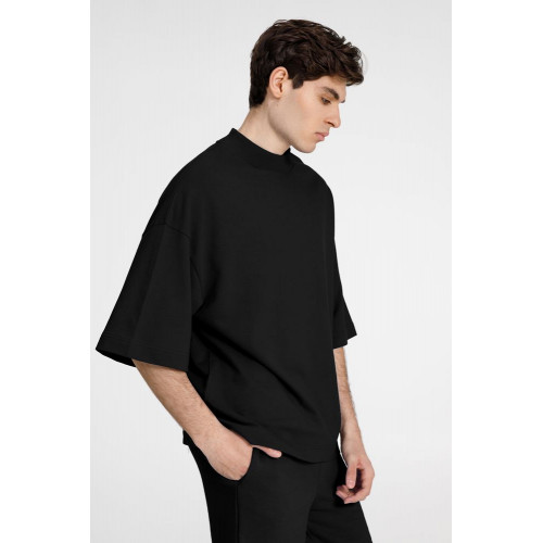 Футболка оверсайз унисекс T9, черная