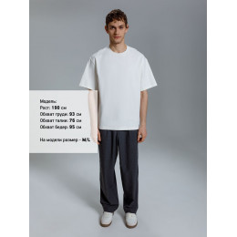 Футболка оверсайз Kangas, белая