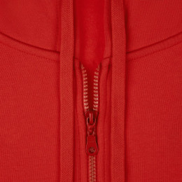 Толстовка на молнии с капюшоном Siverga Heavy 2.0, красная