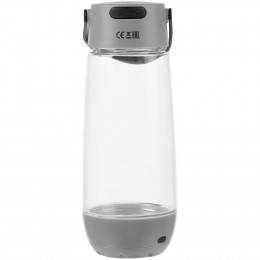 Бутылка для воды Torsta Light с колонкой и светильником, серая