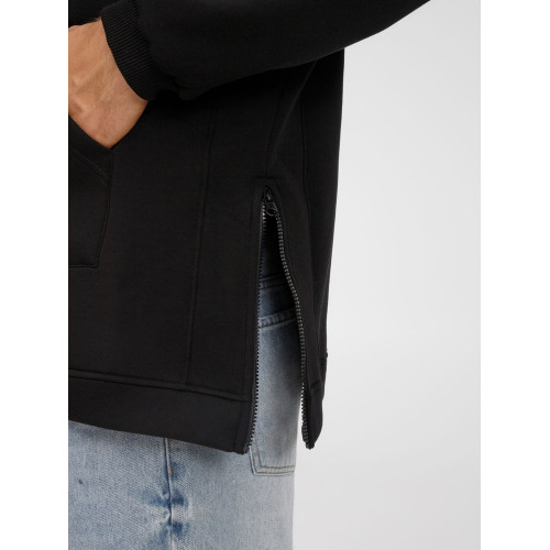 Худи унисекс оверсайз Easy Street, черное