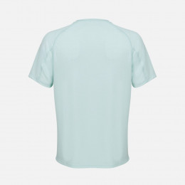 Футболка спортивная унисекс Vortex, зелено-голубая