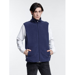 Жилет флисовый унисекс Nesse, темно-синий
