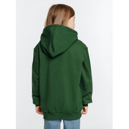 Худи детское Kirenga Kids 2.0, темно-зеленое
