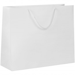 Пакет бумажный с ламинацией Lami Tote L, белый