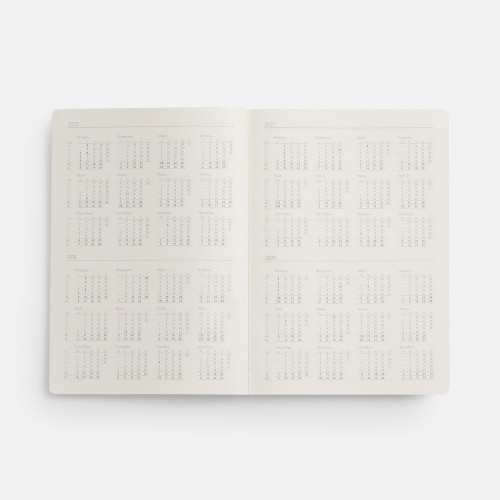 Ежедневник Urban Metal, недатированный, серый