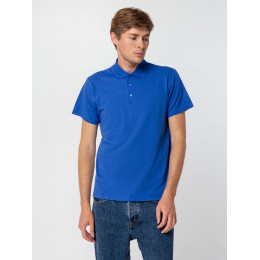 Рубашка поло мужская Summer 170, ярко-синяя (royal)