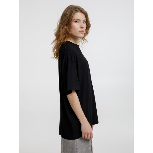 Футболка оверсайз унисекс Lavinia, черная