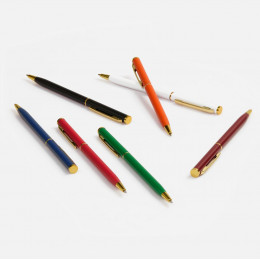 Ручка шариковая Hotel Gold, ver.2, матовая зеленая