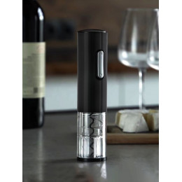 Электрический штопор с ножом для фольги Wine Diesel, черный