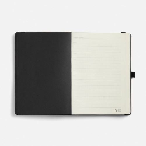 Ежедневник Peel Flex, недатированный, черный