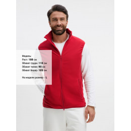 Жилет флисовый унисекс Ben Mac, красный
